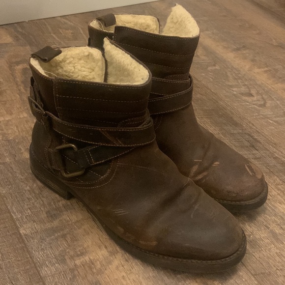 Fabianelli Leather Boots, Made in Italy, - Picture 12 of 14